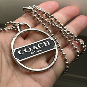 🖤COACH repurposed necklace